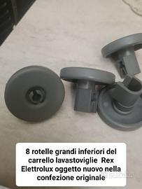 ricambi lavastoviglie candy8 rotelle grandi inferi