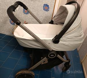 trio passeggino chicco best friend silver leaf 