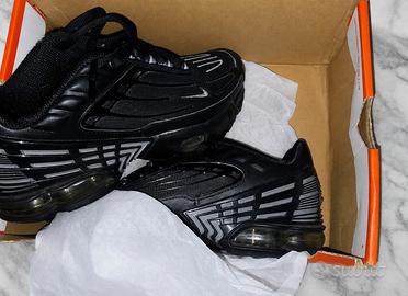 Nike TN 3 Air Max Plus 3 nere originali 
