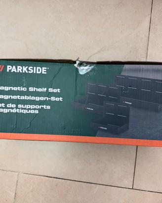 Set mensole magnetiche parkside