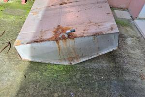 Serbatoio inox barca o gommone 150 lt