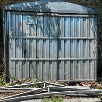 Garage/capanno in lamiera zincata