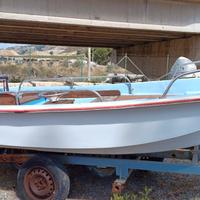 Barca Dory 13 Evinrude 25