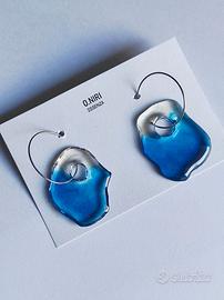 Orecchini in resina