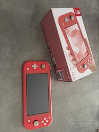 Nintendo switch lite rosa