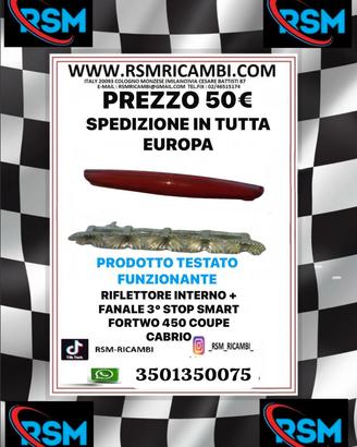 RIFLETTORE INTERNO 3 STOP SMART 450