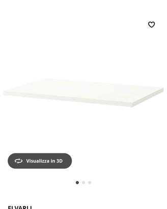 n. 3 ripiani Ikea elvarli