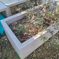 vasconi per giardino colore grigio