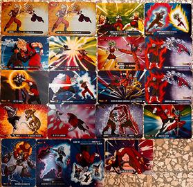 BLOCCO 1 - 20 Lamincards Dragon Ball S Diramix