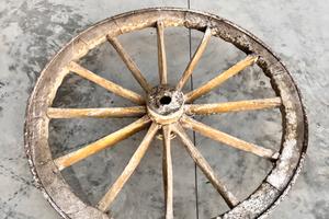 Ruota carro siciliano