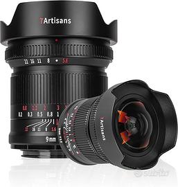 7artisans 9mm F5.6 Obiettivo Canon RF + ND