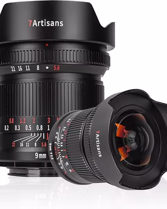 7artisans 9mm F5.6 Obiettivo Canon RF + ND