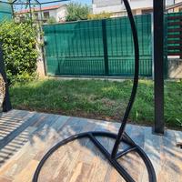 Struttura metallo per sedia a dondolo sospesa
