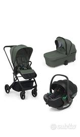 Trio tictoc + seggiolino rek black+ adattatore