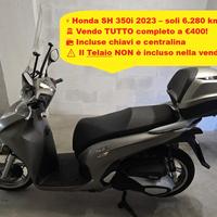 Honda SH 350i completo ricambi originali 2021-2025