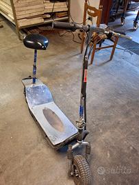 MONOPATTINO A BATTERIA. BATTERIE DA CAMBIARE