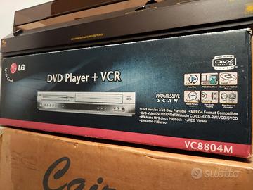 Dvd+Vcr LG VC8804M NUOVO IN SCATOLA