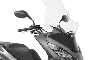 PARABREZZA TRASPARENTE GIVI D1130ST 81,5x55cm PER 