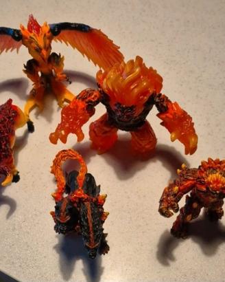 eldrador creatures schleich  lava