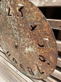 Segna punti antico per bocciofila