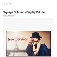 Monitor digital signane 32" Philips 32BDL4050D