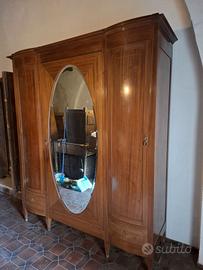 Rara Camera da letto d'epoca DÉCO 1925