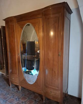 Rara Camera da letto d'epoca DÉCO 1925