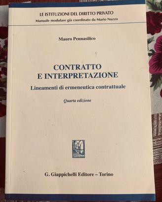 Contratto e interpretazione Quarta edizione