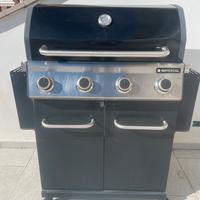 Barbecue Naterial a gas