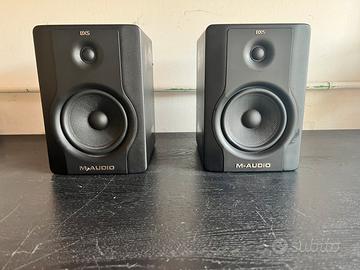 Coppia casse da studio m-audio bx5