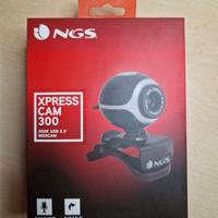 Webcam con Microfono NGS  Xpresscam 300 USB Nuova