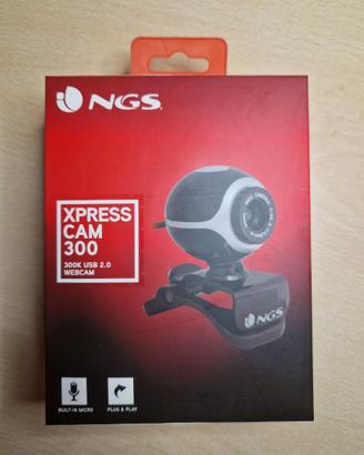 Webcam con Microfono NGS  Xpresscam 300 USB Nuova