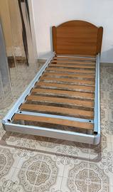 Letto singolo struttura con doghe