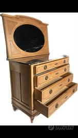 Comò 1920 originale con specchiera