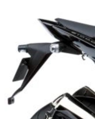 Portatarga originale Kawasaki z1000 2008-2009