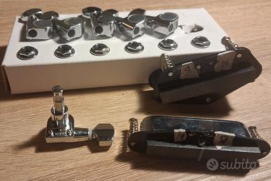 Meccaniche + PickUp + Battipenna Squier Telecaster
