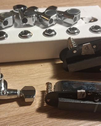Meccaniche + PickUp + Battipenna Squier Telecaster