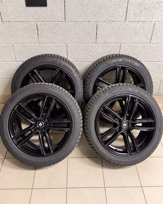 GOMME INVERNALI 245/45 R18 + CERCHI IN LEGA