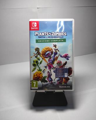 Videogioco nintendo switch plants vs zombies