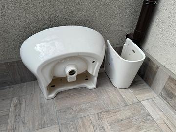 Lavabo bagno  con colonna