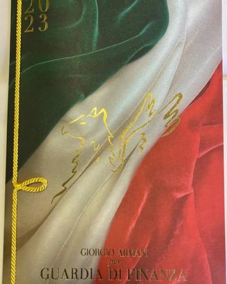 Calendario Guardia di Finanza in arabo