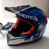 Casco LS2 Cross Enduro con Occhiali SHOT