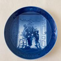 Piatto di Natale della ROYAL COPENHAGEN 2000