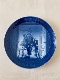 Piatto di Natale della ROYAL COPENHAGEN 2000