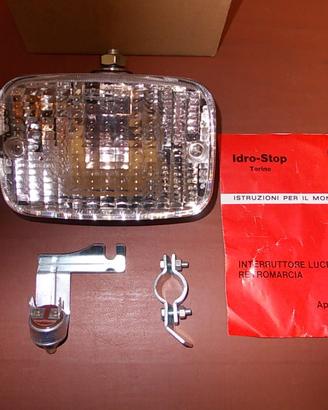 Fanalino e interrutore luce retromarcia Fiat 850