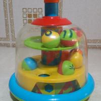 Gioco trottola con palline chicco