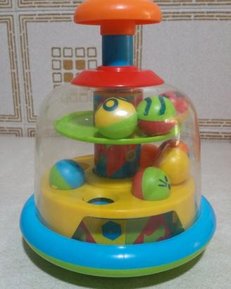 Gioco trottola con palline chicco