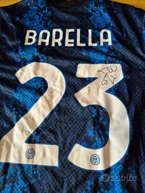 Maglia Inter 21/22 Autografo Barella