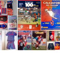 Sciarpe, DVD, libri e altro del Cagliari Calcio