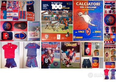 Sciarpe, DVD, libri e altro del Cagliari Calcio